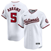 CJ Abrams Washington Nationals Nike Home Limited Player Jersey - MLB