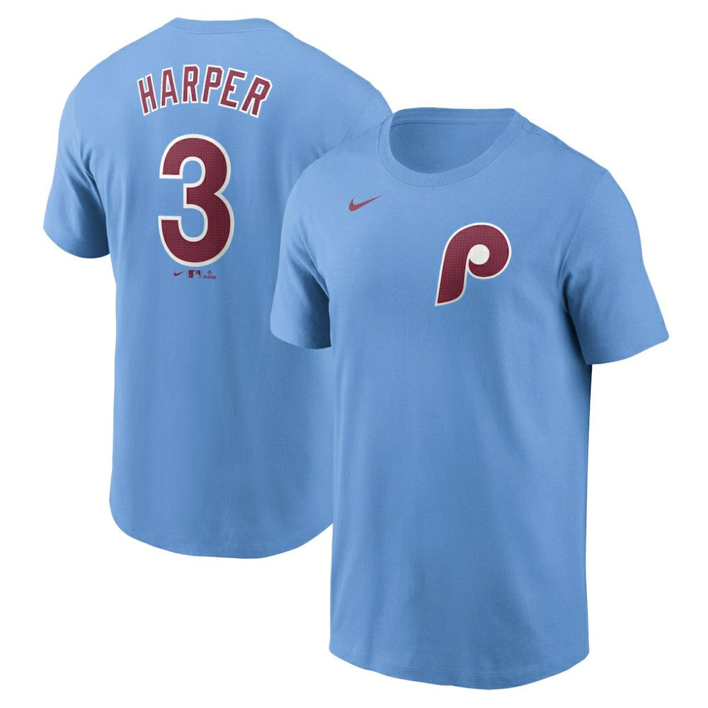 Bryce Harper Philadelphia Phillies Nike Fuse Name & Number T-Shirt - MLB