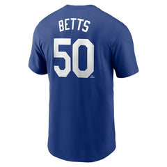 Mookie Betts Los Angeles Dodgers Nike Fuse Name & Number T-Shirt - MLB