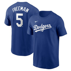 Freddie Freeman Los Angeles Dodgers Nike Fuse Name & Number T-Shirt - MLB