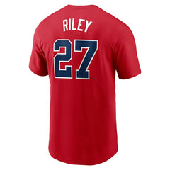 Austin Riley Atlanta Braves Nike Fuse Name & Number T-Shirt - MLB