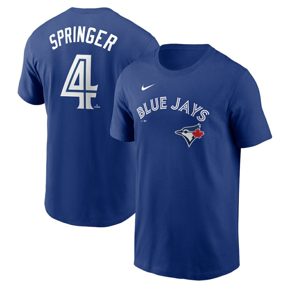 George Springer Toronto Blue Jays Nike Fuse Name & Number T-Shirt - MLB