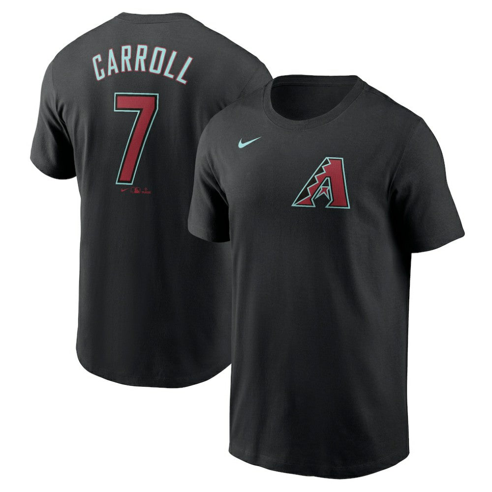 Corbin Carroll Arizona Diamondbacks Nike Fuse Name & Number T-Shirt - MLB