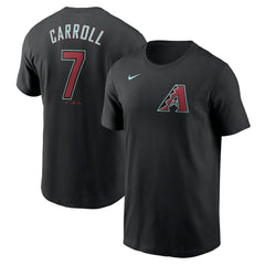 Corbin Carroll Arizona Diamondbacks Nike Fuse Name & Number T-Shirt - MLB