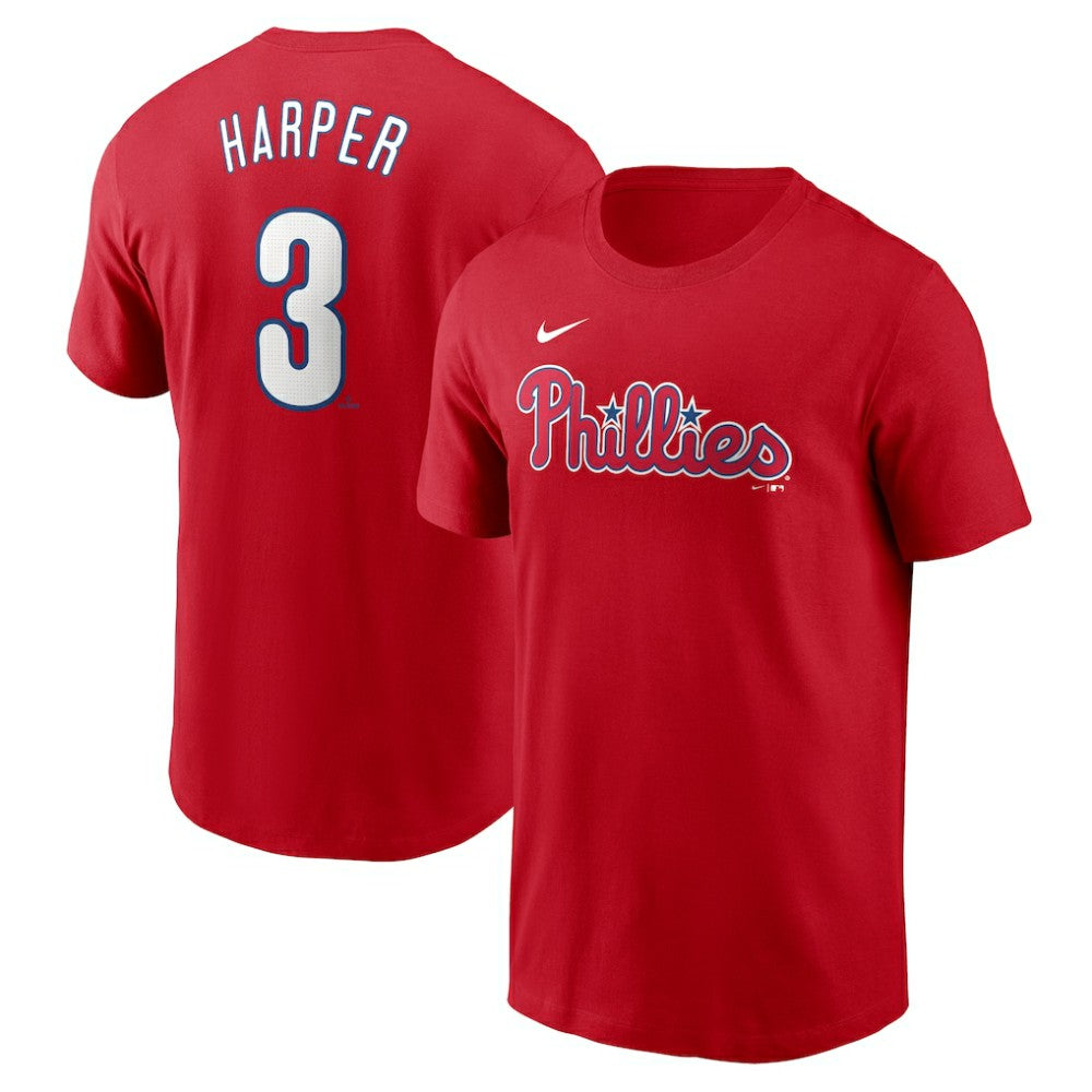 Bryce Harper Philadelphia Phillies Nike Fuse Name & Number T-Shirt - MLB