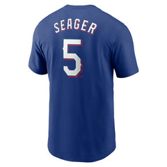Corey Seager Texas Rangers Nike Fuse Name & Number T-Shirt - MLB