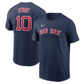 Trevor Story Boston Red Sox Nike Fuse Name & Number T-Shirt - MLB