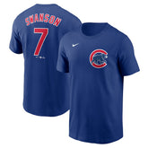 Dansby Swanson Chicago Cubs Nike Fuse Name & Number T-Shirt - MLB