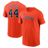 Yordan Alvarez Houston Astros Nike Fuse Name & Number T-Shirt - MLB
