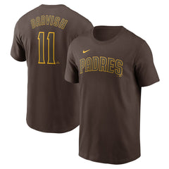 Yu Darvish San Diego Padres Nike Fuse Name & Number T-Shirt - MLB