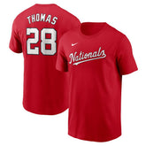 Lane Thomas Washington Nationals Nike Fuse Name & Number T-Shirt - MLB