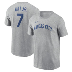 Bobby Witt Jr. Kansas City Royals Nike Fuse Name & Number T-Shirt - MLB