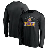 Los Angeles Lakers Team Arch Knockout Long Sleeve T-Shirt Black - NBA
