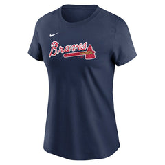 Austin Riley Atlanta Braves Nike Women's Cooperstown Collection Fuse Name & Number T-Shirt - MLB