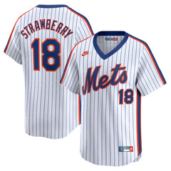 Darryl Strawberry New York Mets Nike Throwback Cooperstown Limited Jersey - MLB