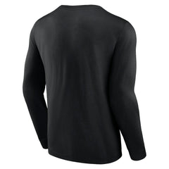 Brooklyn Nets Baseline Long Sleeve T-Shirt Black - NBA