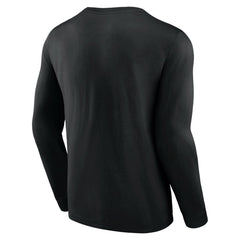 Toronto Raptors Baseline Long Sleeve T-Shirt Black - NBA