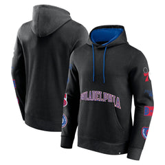 Philadelphia 76ers Home Court Pullover Hoodie Black - NBA