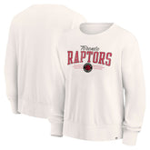 Toronto Raptors Women's Close the Game Pullover Sweatshirt Cream - NBA
