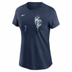 Bobby Witt Jr. Kansas City Royals Nike Women's City Connect Fuse Name & Number T-Shirt - MLB