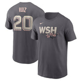 Keibert Ruiz Washington Nationals Nike City Connect Fuse Name & Number T-Shirt - MLB