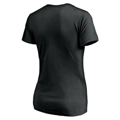 Los Angeles Lakers Women's Mascot In Bounds V-Neck T-Shirt Black - NBA