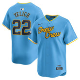 Christian Yelich Milwaukee Brewers Nike City Connect Limited Player Jersey - MLB