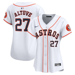 Jose Altuve Houston Astros Nike Women's Home Limited Player Jersey - MLB