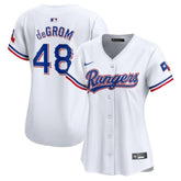 Jacob deGrom Texas Rangers Nike Women's Home Limited Player Jersey - MLB