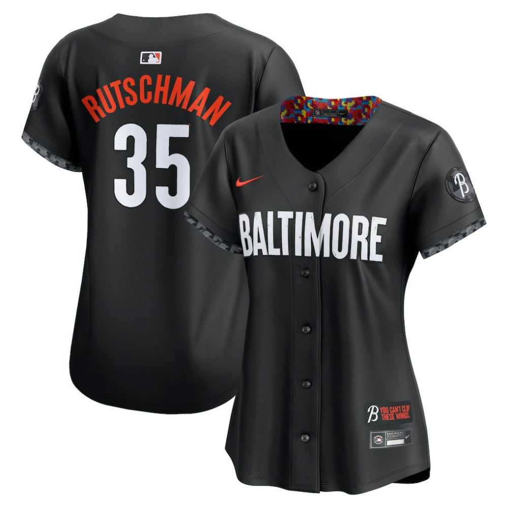 Adley Rutschman Baltimore Orioles Nike Women's City Connect Limited Player Jersey - MLB