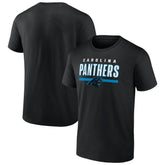 Carolina Panthers Speed & Agility T-Shirt Black | NFL