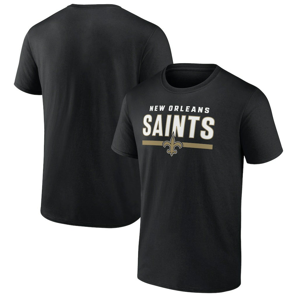 New Orleans Saints Speed & Agility T-Shirt Black | NFL