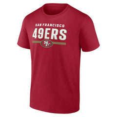 San Francisco 49ers Speed & Agility T-Shirt Scarlet | NFL