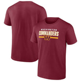 Washington Commanders Speed & Agility T-Shirt Burgundy | NFL
