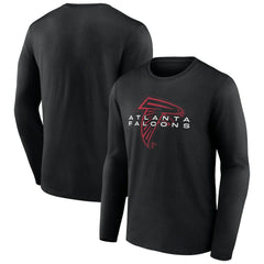 Atlanta Falcons Advance to Victory Long Sleeve T-Shirt Black | NFL