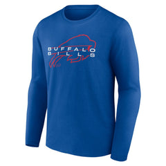 Buffalo Bills Advance to Victory Long Sleeve T-Shirt Royal | NFL