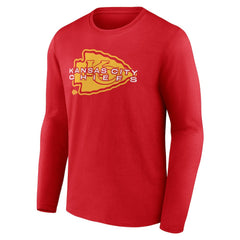 Kansas City Chiefs Advance to Victory Long Sleeve T-Shirt Red | NFL