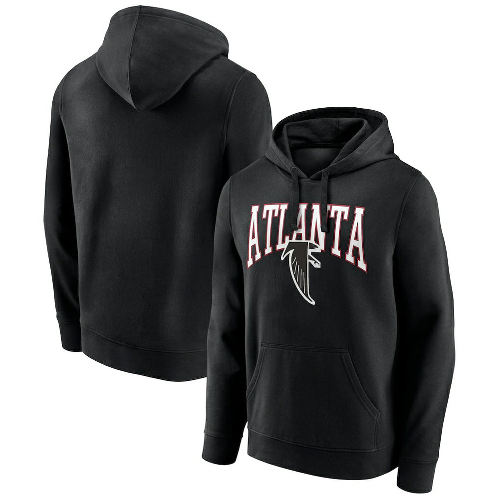 Atlanta Falcons Gridiron Classics Campus Standard Pullover Hoodie Black | NFL