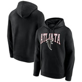 Atlanta Falcons Gridiron Classics Campus Standard Pullover Hoodie Black | NFL