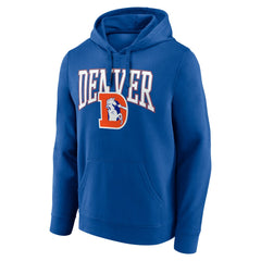 Denver Broncos Gridiron Classics Campus Standard Pullover Hoodie Royal | NFL