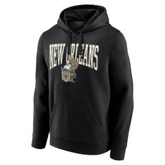 New Orleans Saints Gridiron Classics Campus Standard Pullover Hoodie Black | NFL