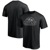 Baltimore Ravens Dual Threat T-Shirt Black | NFL