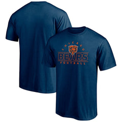 Chicago Bears Dual Threat T-Shirt Navy | NFL