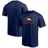 Denver Broncos Dual Threat T-Shirt Navy | NFL