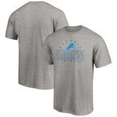 Detroit Lions Dual Threat T-Shirt Heather Gray | NFL
