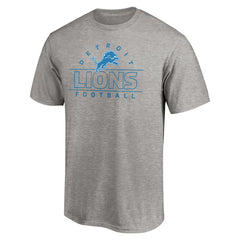 Detroit Lions Dual Threat T-Shirt Heather Gray | NFL