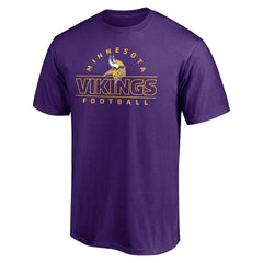 Minnesota Vikings Dual Threat T-Shirt Purple | NFL