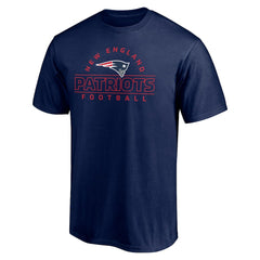 New England Patriots Dual Threat T-Shirt Navy | NFL
