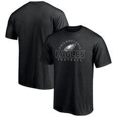 Philadelphia Eagles Dual Threat T-Shirt Black | NFL