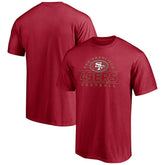 San Francisco 49ers Dual Threat T-Shirt Scarlet | NFL